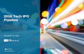 2016 Tech IPO Pipeline...Based on CB Insights Mosaic, top tech IPO candidates for 2016 include Actifio, MuleSoft, Nutanix, Okta, and Zuora. 4 $89 Billion Equity financing raised to-date