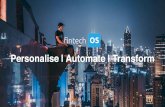 Personalise| Automate | Transform - FintechOSThe Innovation Studio was created to bring together CX managers, digital engineers, data scientists and product managers in one place.