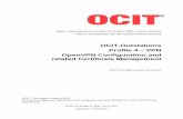 OCIT-Outstations Profile 4 VPN OpenVPN Configuration and ...es in cryptography it is strongly recommended to review and update the document at least after three years. This will ensure