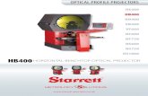 HE400 HB400 HD400 VB400 VF600 HB400 Optical Projector Broc… · Accessories Starrett manufacture a comprehensive range of fixtures and accessories to suit our full range of profile
