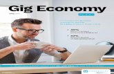 Gig EconomyIt is estimated that gig workers accounted for more than $1.4 trillion of total U.S. income in 2018. • 40% Share of U.S. gig workers earning more than $100,000 per year