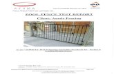 Home - Aussie Fencing...Design POOL FENCE TEST NO: AZT0008.13A POOL FENCE TEST REPORT Client: Aussie Fencing NATA WORLD RECOGNISED ACCREDITATION NATA Accredited Laboratory No: 15147