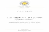 the University; A Learning organization?6505/FULLTEXT01.pdf · ing feedback loop, which hinder the university's ability to function as a learning organization. One subsystem turned