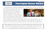 November 2015 newsletter · 2015-12-07 · NOVEMBER 2015 Farragut Base News NEXT MEETING IS ON DEC 8th, AT THE AMERICAN LEGION POST 143 1138 EAST POLINE AVE, POST FALLS, ID. MEETING