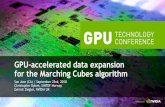 GPU-accelerated data expansion for the Marching Cubes ... · Extract iso-surface via Marching Cubes Scalar field is sampled over 3D grid Marching Cubes [Lorensen87] —Marches through