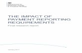 Research into the impact of payment reporting requirements ... · Research into the impact of payment reporting requirements 1. Introduction Touchstone Renard Limited (TR) was appointed