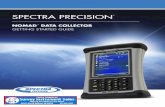 spectra precision - Survey Instrument Sales...6 If you opt for password protection, the password must be entered every time the unit is turned on or the Power key is pressed to resume