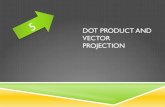 DOT PRODUCT AND VECTOR PROJECTION - Mrs. Anita Koenanitakoen.weebly.com/uploads/1/3/3/8/13389812/lp5_dot...A third vector operation The Dot Product The dot product of v = and w = is