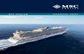 MSC SEAVIEW TECHNICAL SHEET - クルーズプラネット · Sportswear from Emporio Armani EA7 Cutting-edge equipment provides a safe tan with a uniform, golden, deep and lasting