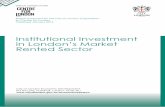 Institutional Investment in London’s Market Rented Sector · 2019-06-13 · 1 Institutional Investment in London’s Market Rented Sector is published by the City of London. The