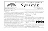 May–June 2013...2 Spirit, May–June 13 Pentecost Sunday: the ‘Birthday of the Church’ Pentecost Sunday, which falls on May 19th this year, com - memorates the descent of the