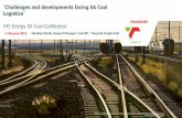 Challenges and developments facing SA Coal Logisticsinfo.opisnet.com/hubfs/Conference...SA Competitiveness : Coal Quality Country Exports (2018) Grade Heating value Ash Sulphur USA