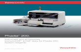 Phadia 200. - Thermo Fisher Scientific...Development pipeline 9 snte Cnto. 4 Reagents and consumables 00 2 ia had P Instrument and accessories Product Size Article Number ... Rinse