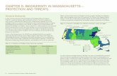 ChApTER 5: BIOdIvERSITy IN mASSAChuSETTS— pROTECTION … · Supporting Natural Landscape: areas of high ecological value that provide habitat for nonendangered elements of biodiversity,