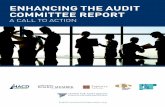 Enhancing thE audit committEE REpoRt · 2020-05-08 · 4 enhAnCing the AUdit Committee rePort: A CAll to ACtion CAll to ACtion We call on public company audit committees of all sizes