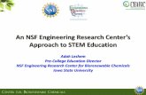 An NSF Engineering Research Center’s · Life-Cycle Analysis Molecule Functionality Techno-Commercial Evaluation Structure-Function Relationship . C ... Des Moines Public School