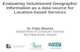 Evaluating Volunteered Geographic Information as a …...(1168,1213,1488) Contributor effort is similar between UK & Ireland and Austria AUSTRIA (1926 unique editors) UK & Irl (3084