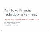 Distributed Financial Technology in Paymentsccl.yale.edu/sites/default/files/files/Cheng_Jessie_Presentation.pdf · Hypo #2b: Interledger Protocol (ILP) Suppose that Alpha Corp. based