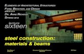 ELEMENTS OF ARCHITECTURAL STRUCTURESfaculty.arch.tamu.edu/media/cms_page_media/4211/lect16_eR0qvLJ.pdfSteel Beams 3 S2019abn Lecture 16 Elements of Architectural Structures ARCH 614