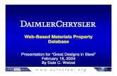 Web-Based Materials Property Database/media/Files/Autosteel/Great...zA Materials Property Database is an important enabler to the design process. zA web based Materials Property Database