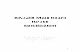 RK3288 Main board RP168 1 RK3288 Main board RP168 Specification Shenzhen Innotronics Technology Co.,
