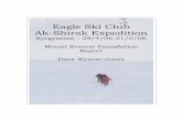 Eagle Ski Club Ak-Shirak Expedition · Kyrgyzstan became more accessible to western mountaineers with the collapse of the Soviet Union. UN studies of economic development, necessary