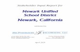 Newark Unified School District...Stakeholder Input Report for Newark Unified School District Newark, California submitted by April 2020 11725 Arbor Street, Ste. 220 Omaha, …