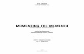 MOMENTING THE MEMENTO - IFFTIiffti.org/downloads/papers-presented/XVII-Polimoda.pdf · Ryuichi Sakamoto and Daito Manabe’s Visual Representation of Electromagnetic Waves for Japan