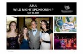 2015 Wild Night Sponsorship Opportunities AZUL's Wild Night Sponsorship.pdf · Wild Night, the signature gala of the Minnesota Zoo’s AZUL community, is a fun evening for young professionals