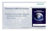 Siemens PLM Connection · SOA Definition and ExtensionSOA Definition and Extension Teamcenter services are defined and extended by using the graphical Teamcenter “Business Modeler