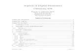 Aspects of Digital Electronics Chemistry 838 · Chemistry 838 Aspects of Digital Electronics Generic Gates and Flip Flops November 4, 2004 - 6 - Version 1.1 2.2. Flip Flops Figure