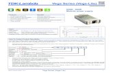 Vega Series (Vega-Lite) - TDK-Lambda EMEA · 4 Vega Series (Vega-Lite) VegaLite_Datasheet_69542 - v21.0 Immunity EN61000-6-2:2005, EN60601-1-2:2001 Criteria Electrostatic Discharge