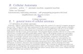 2．Cellular Automatais.nagoya-u.ac.jp/dep-cs/morilabo/pdf_file_complex/2English.pdf · Various two dimensional cellular automata game of life, lattice gas automata, Petri net, L