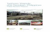 Typhoon Yolanda and Tacloban, Philippines · suffered great destruction and loss resulting from the super-typhoon. It is a peninsula extending into the Pacific Ocean with great historical