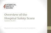 Overview of the Hospital Safety Score · 3.0 + CPOE z-score × CPOE weight + IPS z-score x IPS weight + CLABSI z-score × CLABSI weight . . . . etc. •If measure has missing data,