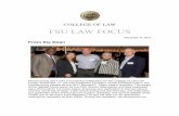 COLLEGE OF LAW FSU LAW FOCUS Newsletters... · 08-12-2017  · Chicago office of Foley & Lardner LLP, where he specializes in intellectual property law. He holds a B.S. in mechanical