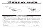 Rhino-Rack - Fitting Instructions - RLCP30 - Backbone€¦ · NSW 2116, Australia. Prepared By: Kayle Everett Issue No: 02 (Ph) (02) 9638 4744 Authorised By: Chris Murty Issue Date: