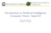 Introduction to Artificial Intelligence Computer Vision: OpenCV · cv2.blur(image, (5,5)) 2. Gaussian: uses a weighted mean, where neighborhood pixels that are closer to the central