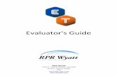 Evaluator s Guide - RPR Wyatt · Evaluator's Guide. RPR Wyatt. 2700 N. Central Avenue, Suite 890 Phoenix, Arizona 85004 USA Voice 602-263-7779