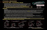 Retractor SM Installation Guide (SUG) · 2015-02-26 · 2 Retractor SM • User Guide (Continued) Retractor SM • Determine Under-table Clearances Getting Started — Determine Under-table