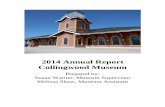 2014 Annual Report Collingwood Museum€¦ · 2 Collingwood Museum at a glance… 32,411 People engaged 4,953 Documented gallery visits 40% Increase in children’s program attendance