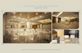 GRAND BALLROOM RENOVATION · GRAND BALLROOM RENOVATION QUARTER 3, 2016 Disclaimer: This is only an indicative design and the actual renovated product may differ from the renderings.