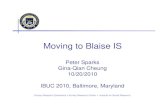 p5c Sparks Moving to Blaise IS. Sparks Moving to Blaise IS.pdf¢  Moving to Blaise ISMoving to Blaise