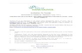 Invitation To Tender · Invitation To Tender INVITATION TO TENDER N0. PS20200817 (the “ITT”) CONTRACTOR FOR ELECTRICAL AND GREEN INFRASTRUCTURE INSTALLATION - 4900 BLOCK CAMBIE