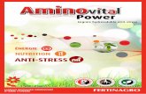 nutrition Anti-stress · 2020-03-11 · Power ® Engrais hydrosoluble anti-stress BénéfiCEs • sécurité : Durable, évite l’utilisation excessive d’engrais et de phytosanitaires.