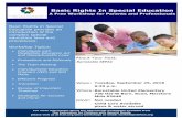 Basic Rights In Special Education - Barnstable SEPAC · Basic Rights In Special Education A Free Workshop for Parents and Professionals • Individuals with Disabilities Education