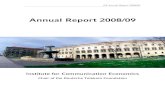 Annual Report 2008/09 - uni-muenchen.de · ICE Annual Report 2008/09 Annual Report 2008/09 . ... Third, we initiated an international internship programme in which we invited a group