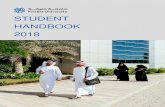 STUDENT HANDBOOK 2018 - Khalifa University€¦ · Wednesday 3-Apr Isra Wal Miraj Thursday 4-Apr Last Day to withdraw with a grade of "W" Sunday - Thursday 7-11 April Early Registration