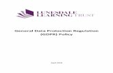 General Data Protection Regulation Policy€¦ · 1.1 Lunesdale Learning Trust (MAT) is committed to protecting the rights and privacy of individuals in accordance with its legal