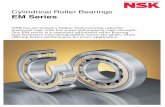 Cylindrical Roller Bearings - NSK Ltd. · 2020-03-12 · High load-carrying E type MA1 type (One-piece, brass, ring-guided cage) You can now take advantage of NSK’s newly developed